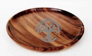 wood pizza plate