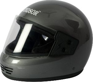 Windsor Acrylic Visor Full Face Six Jaali Plain Helmet