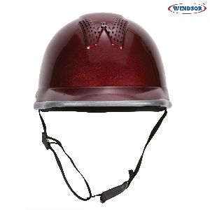 Windsor W Grey Beading Mini Cap Helmet