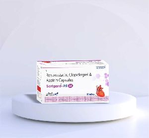Serigard - Rs 10 ( Rosuvastatin,Clopidogrel & Aspirin Capsules )
