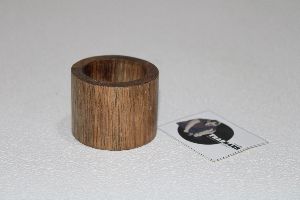 natural wooden round napkin ring