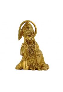 brass hanuman statue