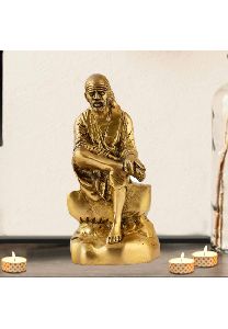 BRASS SAI BABA IDOL