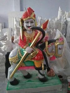 Marble Goga Ji Maharaj Statue