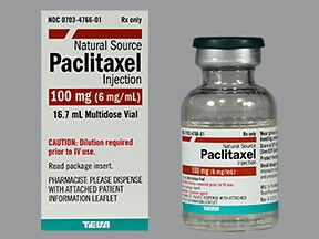 paclitaxel 100 mg injection