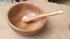 wooden bowl set