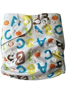 Reusable Adjustable baby diapers with microfiber insert