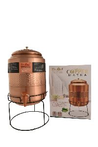 Copper Water Dispenser with Stand