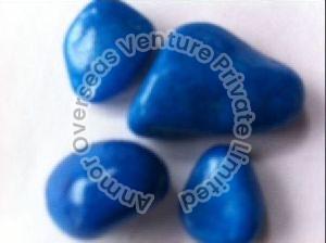 Polished Blue Pebble Stone