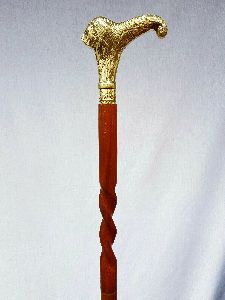 Antique Brass Handle Head new Designer Wooden Walking Stick Cane Victorian Gift