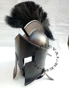 black roman 300 spartan king leonidas movie replica helmet