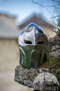Dark Wolf Helmet LARP SCA Medieval Reenactment Costume Armor