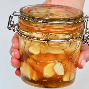 Infused Garlic Honey