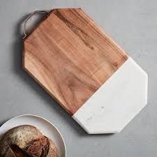 Marble & Wood Chopping Board