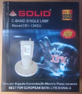 lnb single port solid c band