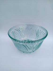 glass serving bowl