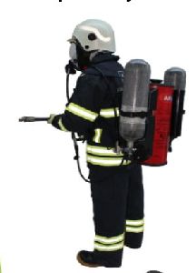 low pressure water mist caf type fire fighting system