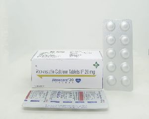 Atorvastatin calcium 20mg tablet