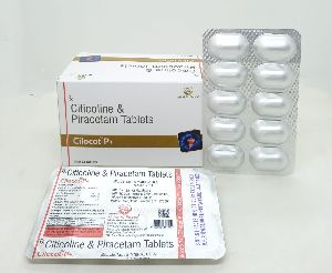 Citicoline &amp;amp; piracetam tablets