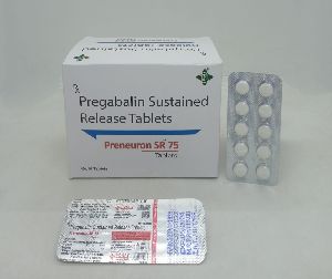 Pregabalin Sustain Release 75 mg Tablets