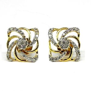 Diamond Stud Earrings for Girl's