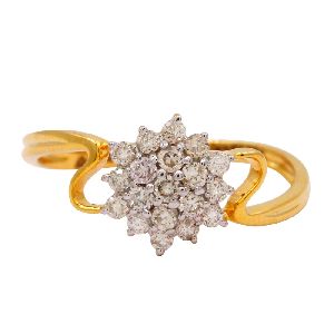 Ring IGI Certified women\'s Diamond Ring with Hallmarked