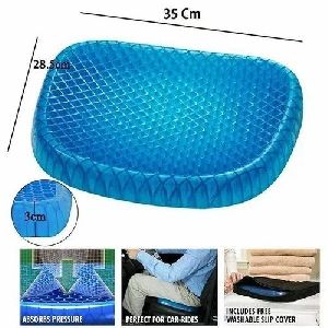 Honeycomb Design Silicone Gel Cushion Seater Seat