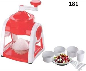 Plastic Manual Ice Gola Maker