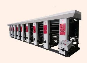 Multi Color Rotogravure Printing Machine