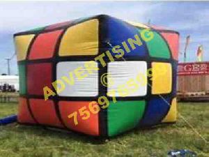 Inflatable Rubik Cube