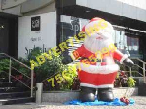 Nylon Inflatable Santa Claus