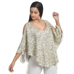 Sequin Flowy Top