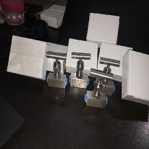 Unpolished Stainless Steel Needle Control Valve, For All