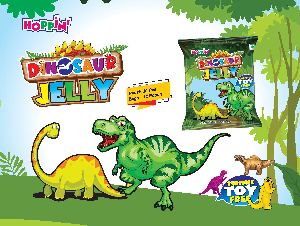 Hoppin Dinosaur Jelly with Surprise Toy