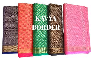 Kavya Border Jacquard Fabric