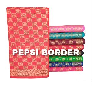 Pepsi Border Jacquard Fabric