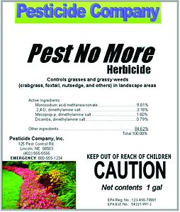 Pesticide Labels