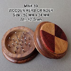 42gm Wooden Herb Grinder