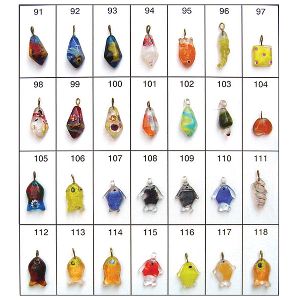 Glass Gem Stone & Other Beads