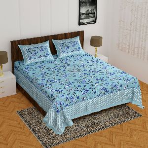 cotton double bed sheets