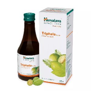 himalaya wellness pure herbs triphala syrup bowel wellness tablet