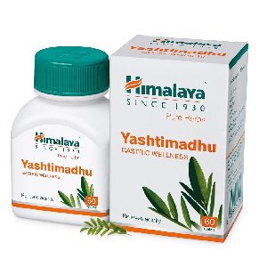 Indian Ayurvedic Himalaya Herbal Yashtimadhu Tablet For Gastric Wellness