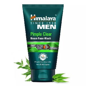 organics himalaya men pimple clear neem face wash