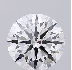 Round Shaped 3.50ct G VVS2 IGI Certified Lab Grown CVD Diamond