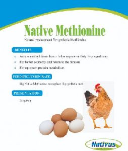 Natural replacement for Synthetic Methionine.