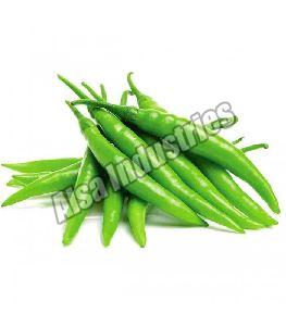 fresh green chilli