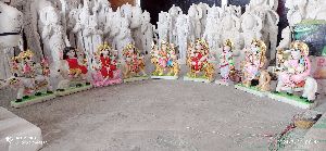 marble durga statue