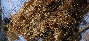 Zari Gold Satin Thread Waste Yarn Waste