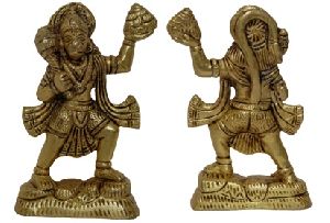 Brass Hanuman ji Statue
