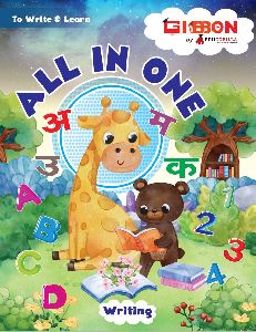 All In One (To Write &amp;amp; Learn) English Pre-Primary Book for Kids